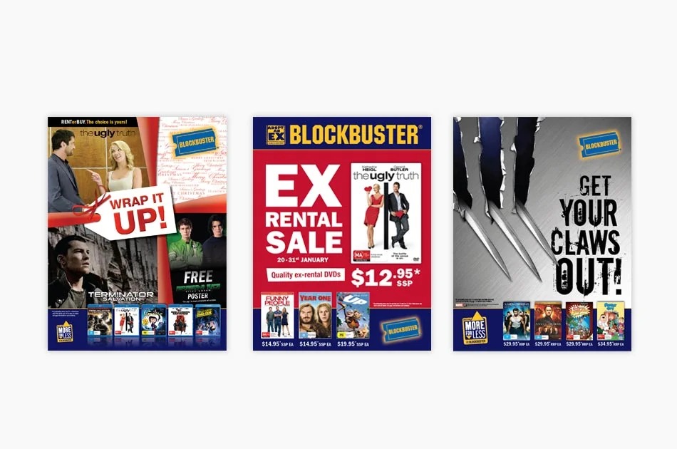 Blockbuster campaign artwork