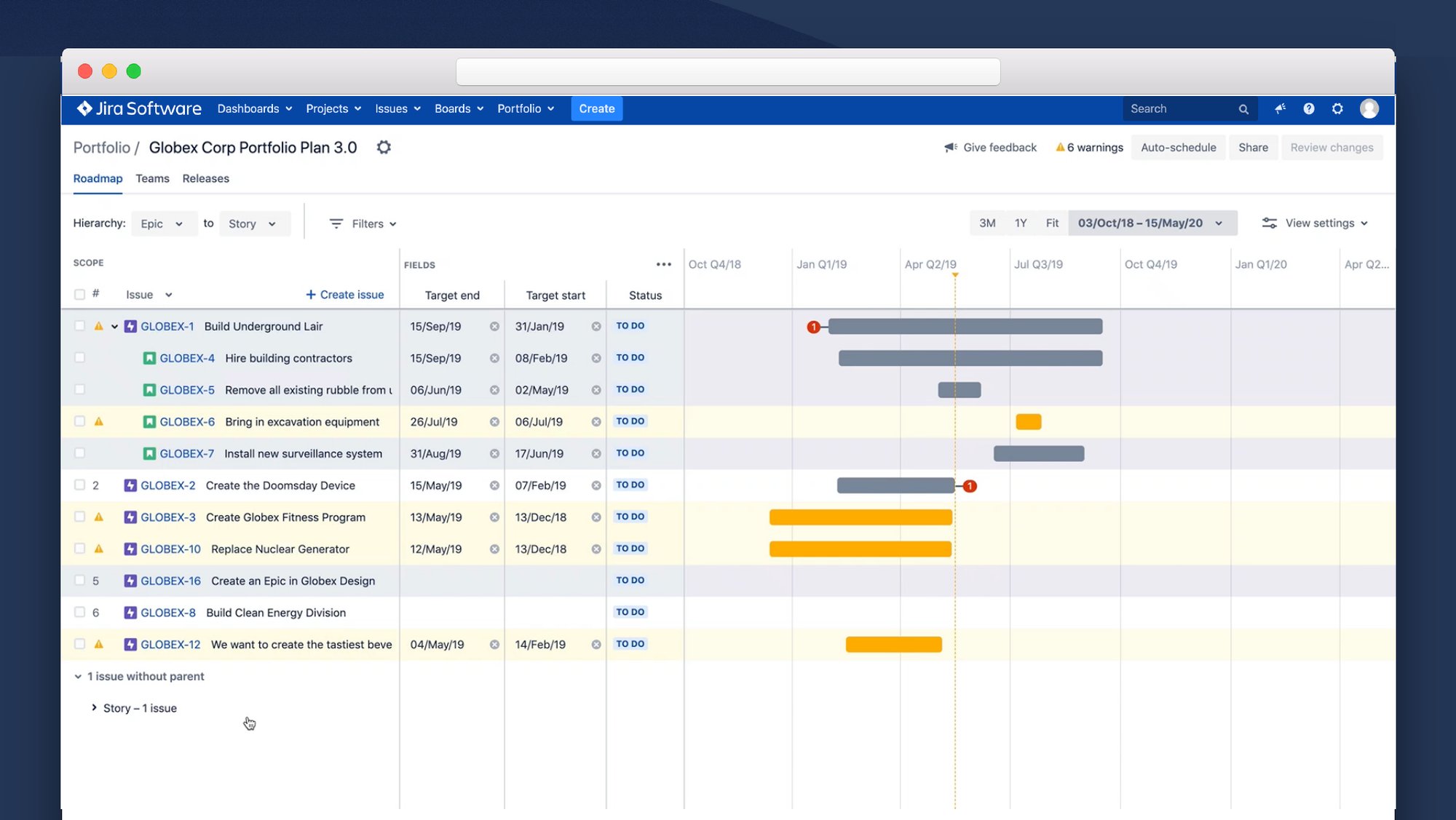 Portfolio 3.0 plan with the shipped field resizing