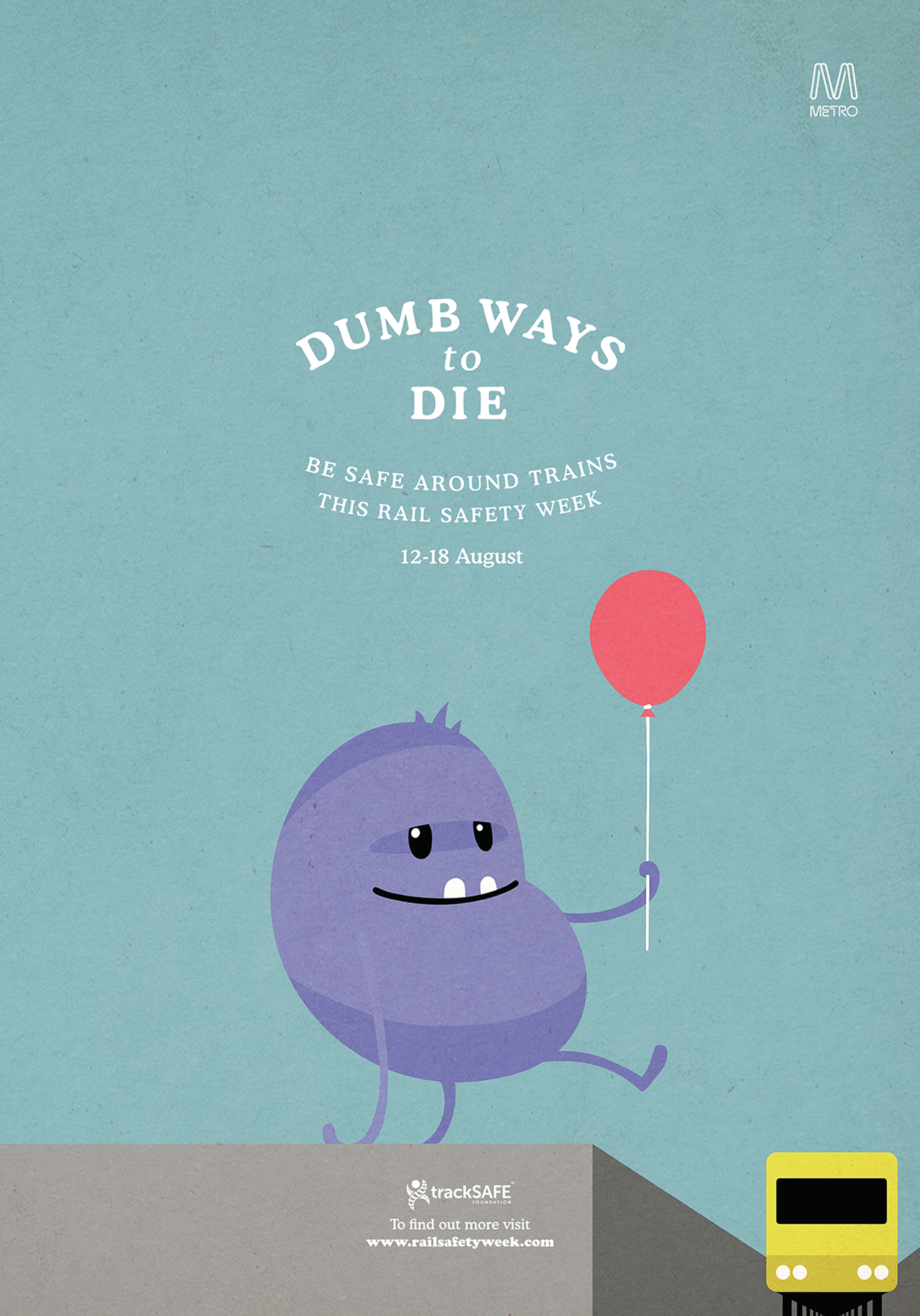 Metro Trains campaign artwork