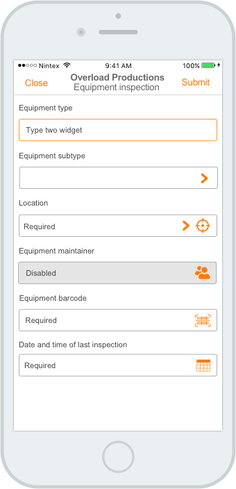 Mobile Forms — after